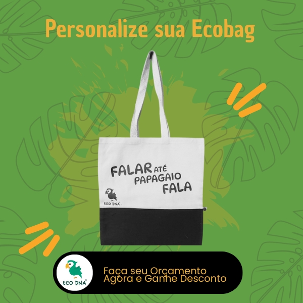 Eco Bag - Falar até papagaio fala