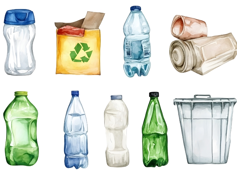 Diferença entre material reciclado e biodegradável
