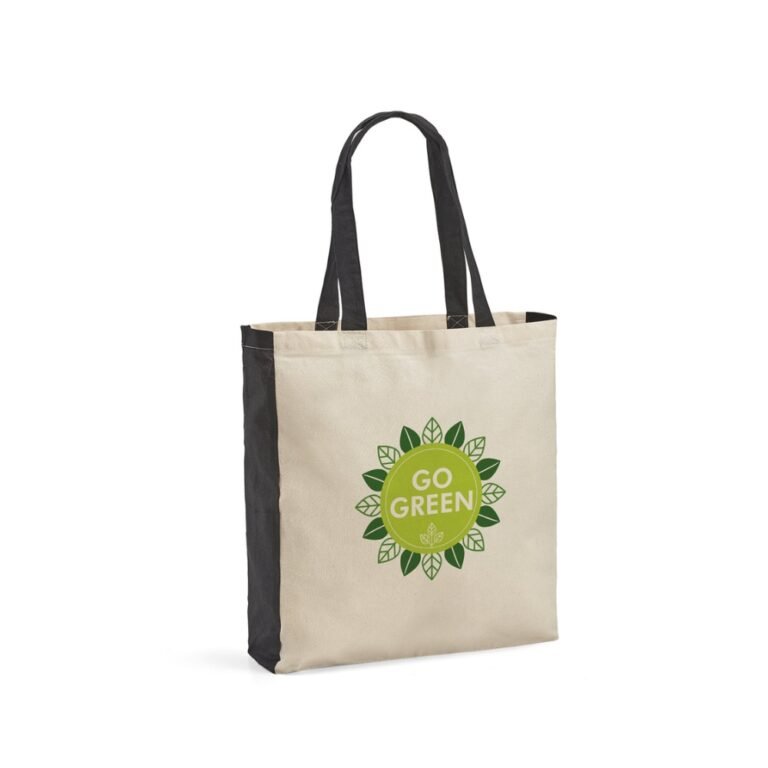 Exemplo — Campanha de lançamento com ecobags de algodão