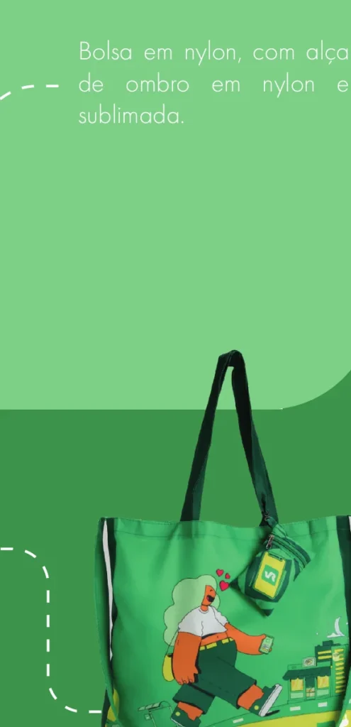Bolsa em Nylon Sublimada